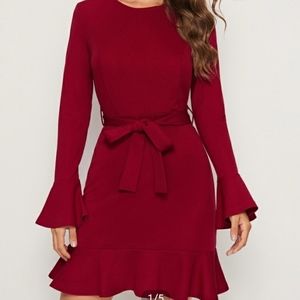 Red dress. Size 4. Small. Like New. NWOT.